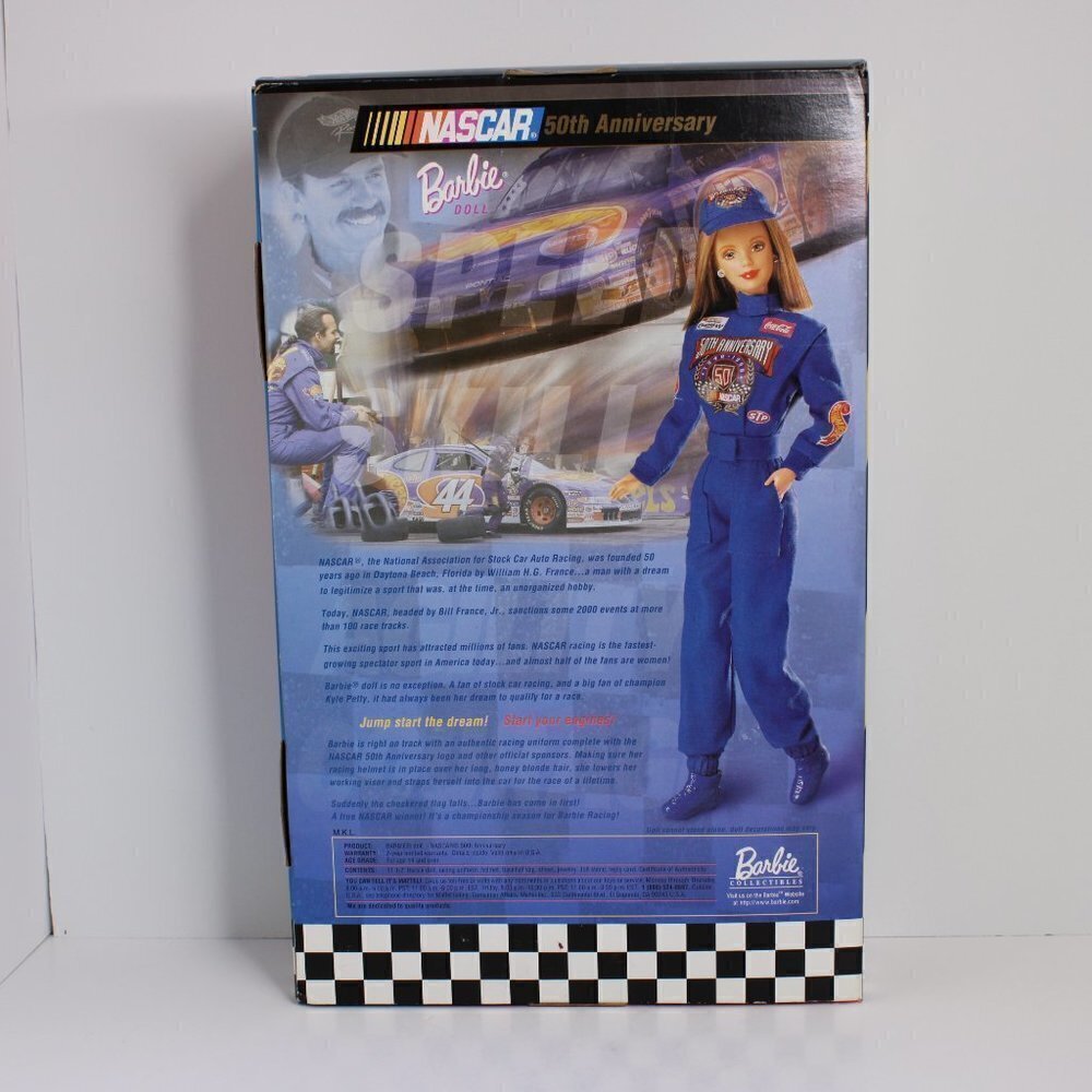 NASCAR Barbie Collector Edition By Mattel New In Box - Picture 13 of 16